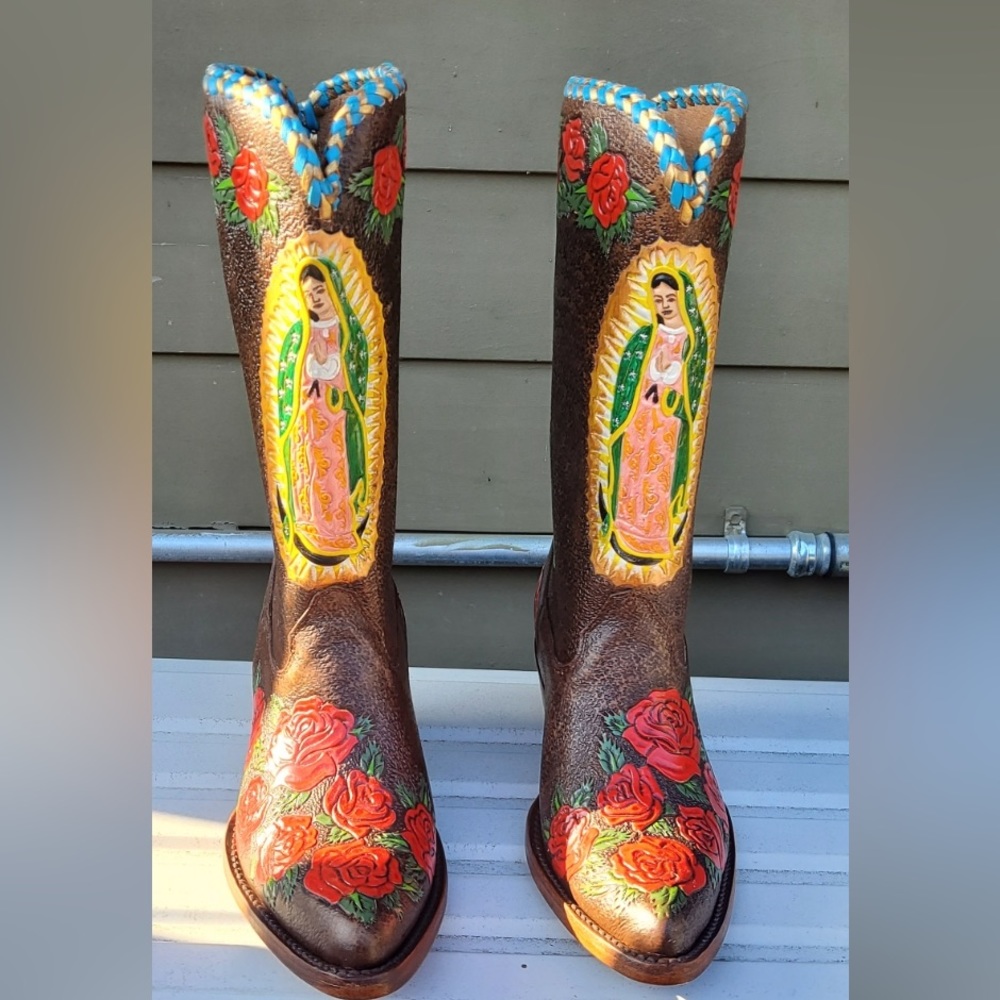 Customa Diamond Damsels cowboy boots